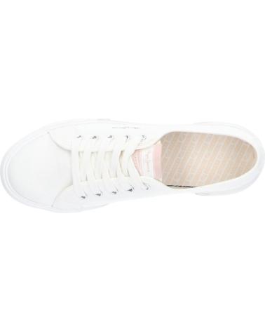 Sportif pour Femme et Fille et Garçon PEPE JEANS PGS30543 BRADY 800 WHITE