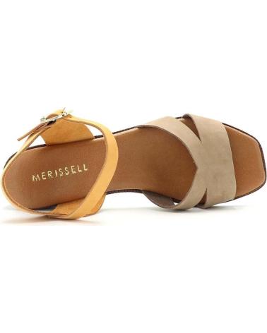 Sandalias de Mujer MERISSELL SANDALIA TOCA 204 ORANGE - TAUPE