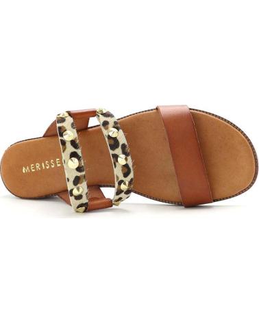 Sandali per Donna MERISSELL SANDALIA TO 16097 CUERO - LEOPARDO