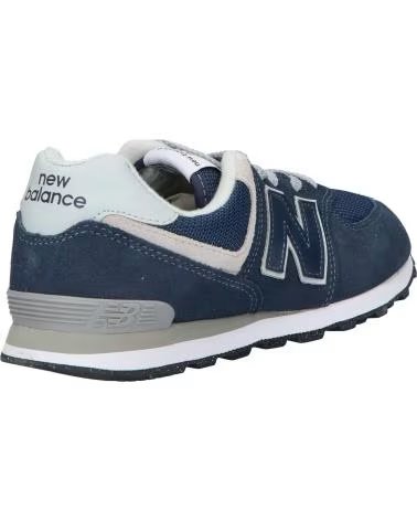 NEW BALANCE GC574EVN BASKETS 574 BLEU MARINE UNISEXE NAVY