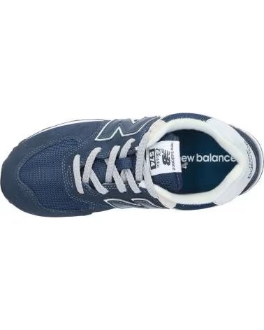 NEW BALANCE GC574EVN BASKETS 574 BLEU MARINE UNISEXE NAVY