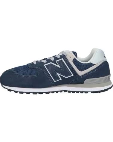 NEW BALANCE GC574EVN BASKETS 574 BLEU MARINE UNISEXE NAVY