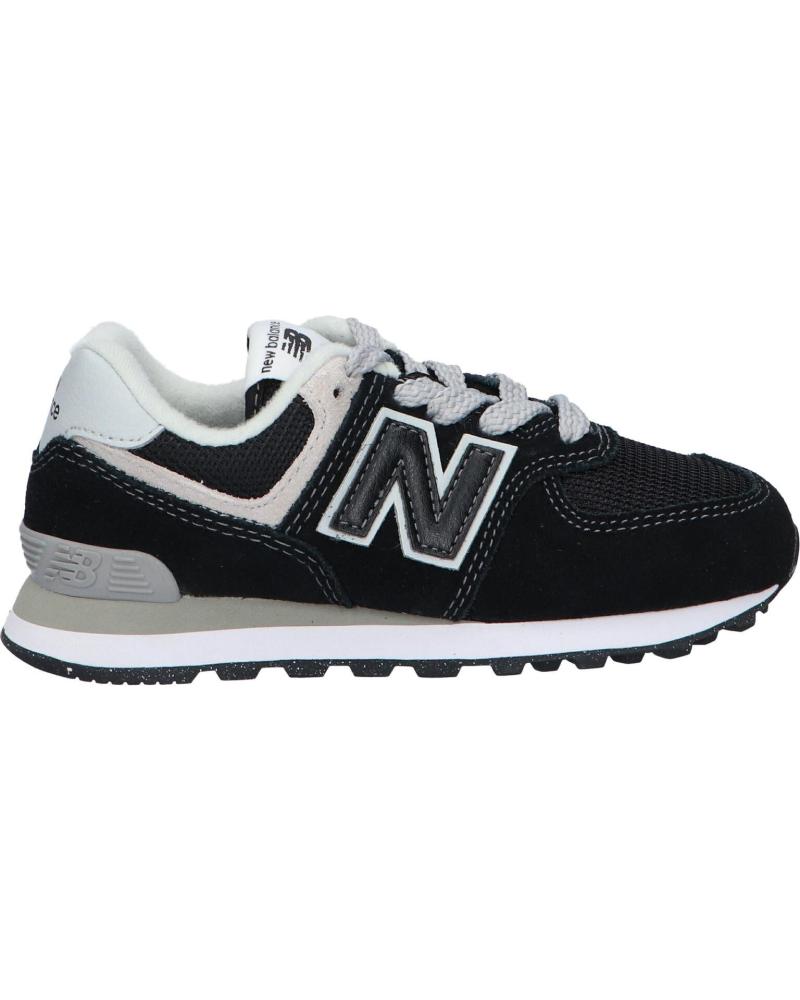Sapatilhas de Menina e Menino NEW BALANCE PC574EVB BLACK