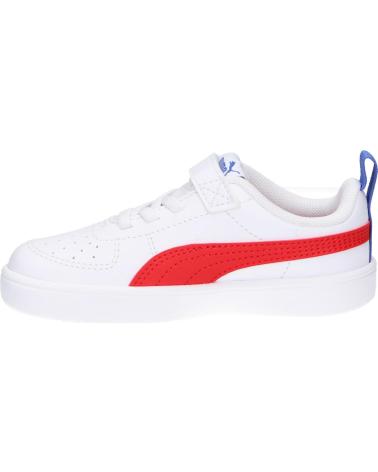 Scarpe sport per Bambina e Bambino PUMA 384314 PUMA RICKIE AC 05-WHITE-HIGHRISK