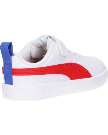 Scarpe sport per Bambina e Bambino PUMA 384314 PUMA RICKIE AC 05-WHITE-HIGHRISK