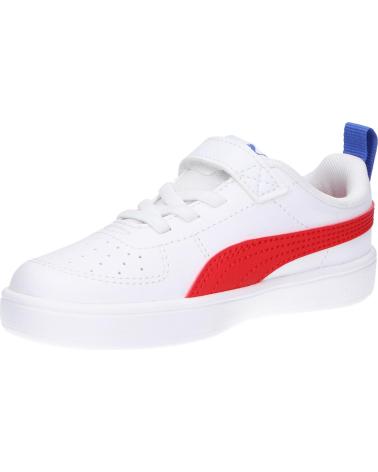 Scarpe sport per Bambina e Bambino PUMA 384314 PUMA RICKIE AC 05-WHITE-HIGHRISK