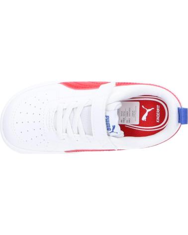 Scarpe sport per Bambina e Bambino PUMA 384314 PUMA RICKIE AC 05-WHITE-HIGHRISK