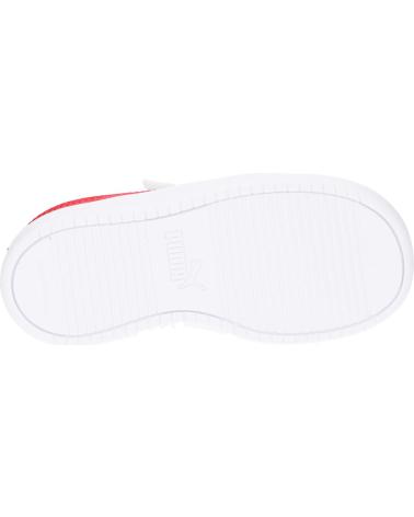 Scarpe sport per Bambina e Bambino PUMA 384314 PUMA RICKIE AC 05-WHITE-HIGHRISK