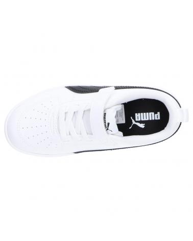 Zapatillas deporte de Niño PUMA ZAPATILLAS RICKIE ACPS BLANCAS NEGRO 385836-03 CASUAL NINO N CLARO