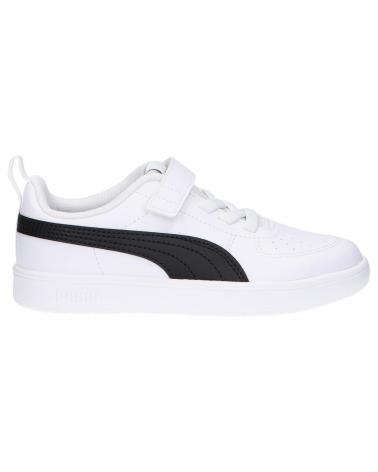 Zapatillas deporte de Niño PUMA ZAPATILLAS RICKIE ACPS BLANCAS NEGRO 385836-03 CASUAL NINO N CLARO