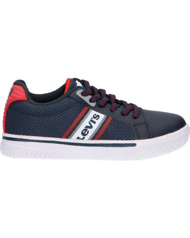 girl and boy Trainers LEVIS VFUT0060T FUTURE X 0290 NAVY RED