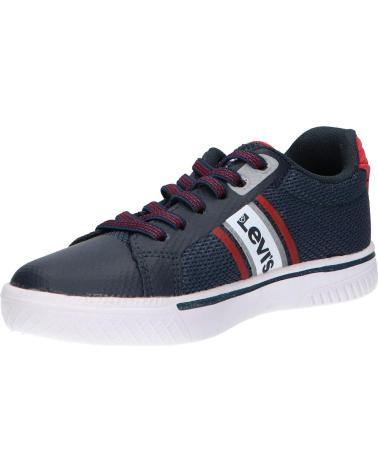 girl and boy Trainers LEVIS VFUT0060T FUTURE X 0290 NAVY RED