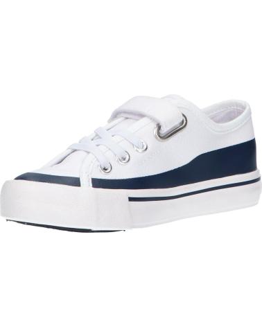 girl and boy Trainers LEVIS VORI0100T SQUARE 0122 WHT NAVY