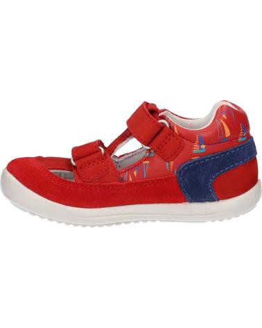 Scarpe per Bambina e Bambino KICKERS 692396-10 KID 43 ROUGE BLEU BATE