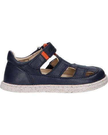 Chaussures pour Garçon KICKERS 894820-10 TRACTUS 101 MARINE ORANGE