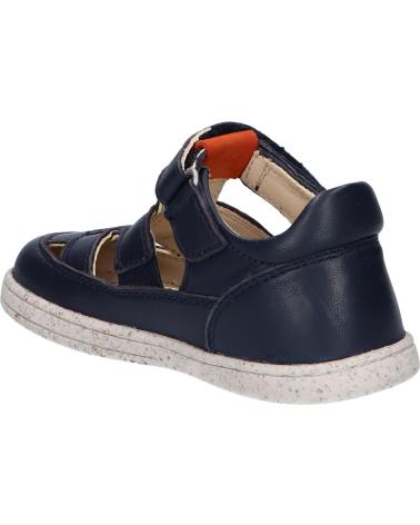 Chaussures pour Garçon KICKERS 894820-10 TRACTUS 101 MARINE ORANGE