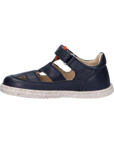 Chaussures pour Garçon KICKERS 894820-10 TRACTUS 101 MARINE ORANGE