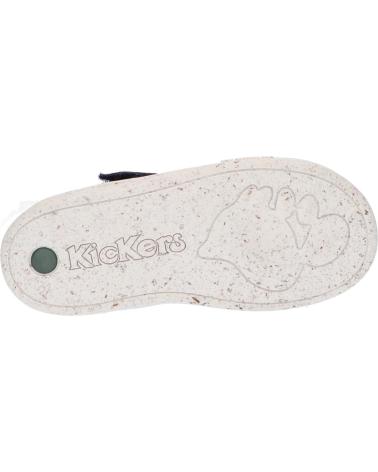 Chaussures pour Garçon KICKERS 894820-10 TRACTUS 101 MARINE ORANGE