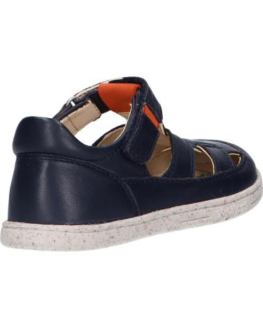 Chaussures pour Garçon KICKERS 894820-10 TRACTUS 101 MARINE ORANGE