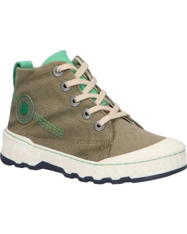 Sportif pour Fille et Garçon KICKERS 894810-30 KICKRUP 201 KAKI GRIS