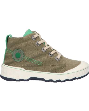 Sportif pour Fille et Garçon KICKERS 894810-30 KICKRUP 201 KAKI GRIS