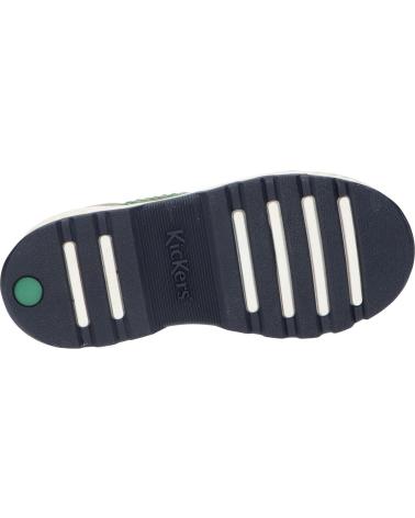 Sportif pour Fille et Garçon KICKERS 894810-30 KICKRUP 201 KAKI GRIS