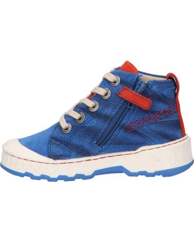 Esportes  de Menina e Menino KICKERS 894810-30 KICKRUP 52 BLEU ROUGE
