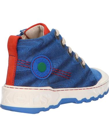 Esportes  de Menina e Menino KICKERS 894810-30 KICKRUP 52 BLEU ROUGE