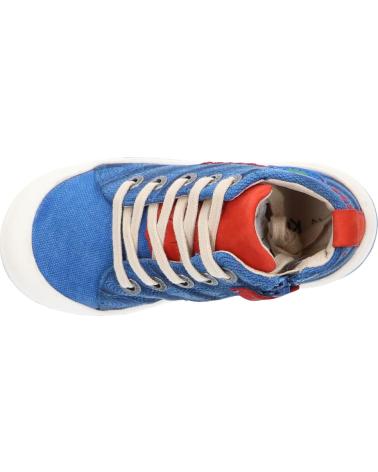 Esportes  de Menina e Menino KICKERS 894810-30 KICKRUP 52 BLEU ROUGE