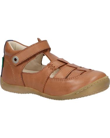 Schuhe für Junge KICKERS 894630-10 GAKICK 116 CAMEL MARINE