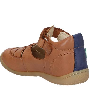 Schuhe für Junge KICKERS 894630-10 GAKICK 116 CAMEL MARINE