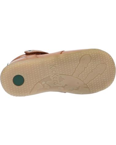Schuhe für Junge KICKERS 894630-10 GAKICK 116 CAMEL MARINE