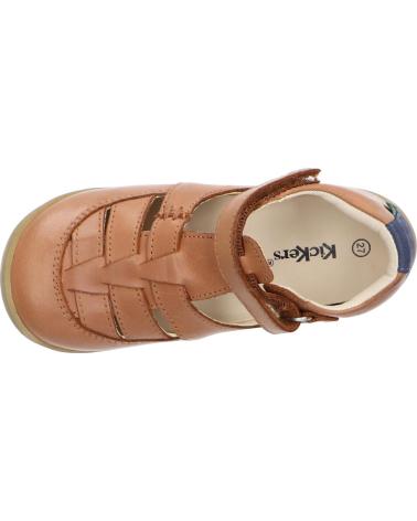 Schuhe für Junge KICKERS 894630-10 GAKICK 116 CAMEL MARINE