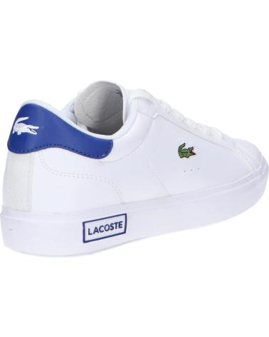 Sapatilhas de Mulher LACOSTE 43SUJ0010 POWERCOURT 080 WHT-BLU