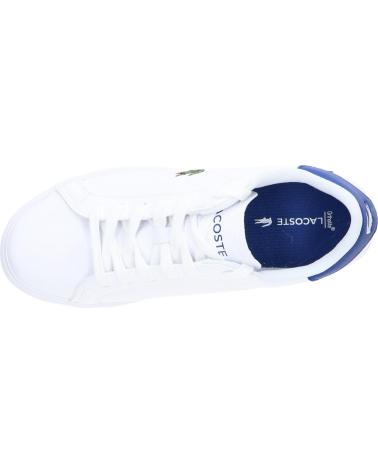 Sapatilhas de Mulher LACOSTE 43SUJ0010 POWERCOURT 080 WHT-BLU