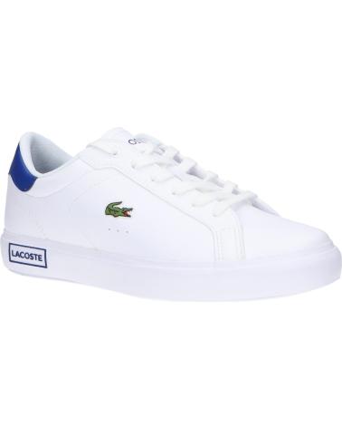 Sapatilhas de Mulher LACOSTE 43SUJ0010 POWERCOURT 080 WHT-BLU
