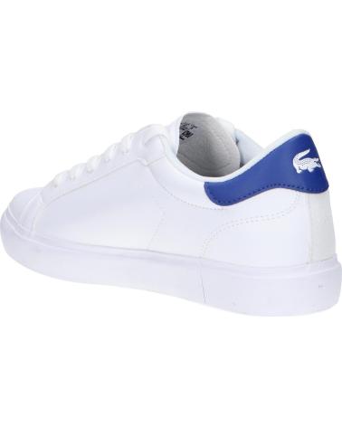 Sapatilhas de Mulher LACOSTE 43SUJ0010 POWERCOURT 080 WHT-BLU