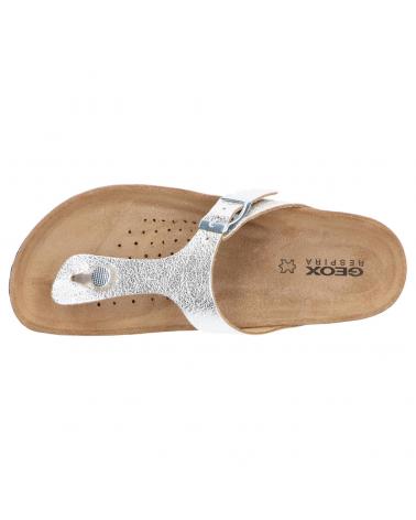 Zehansandalen für Damen GEOX D15LSB 000CF D BRIONIA C1007 SILVER