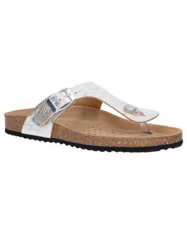 Zehansandalen für Damen GEOX D15LSB 000CF D BRIONIA C1007 SILVER