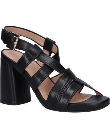 Sandálias de Mulher GEOX D02GSB 00043 D GENZIANA HIGH C9999 BLACK