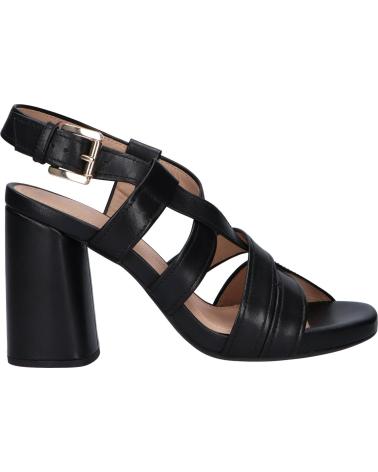 Sandálias de Mulher GEOX D02GSB 00043 D GENZIANA HIGH C9999 BLACK