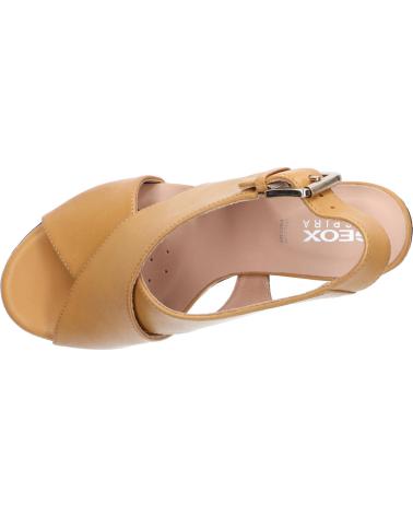 Sandálias de Mulher GEOX D02GRC 00043 D GERBERA HIGH C2112 OCHRE