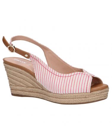 Sandálias de Mulher GEOX D15N7A 01043 D SOLEIL C0212 RED-SAND