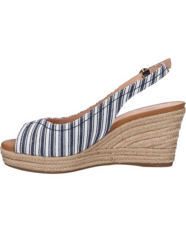 Sandálias de Mulher GEOX D15N7A 01043 D SOLEIL C4211 NAVY-WHITE