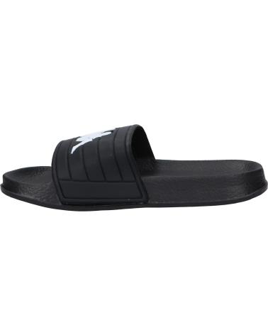 Chanclas de Mujer y Niña y Niño KAPPA 304Q930 LOGO MATESE 949 BLACK-WHITE