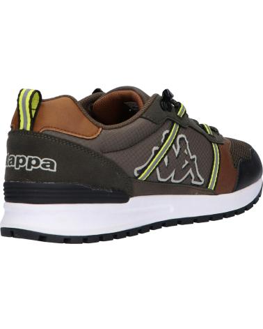 Man Trainers KAPPA 311CEMW LINO A0L BROWN BROWN DK