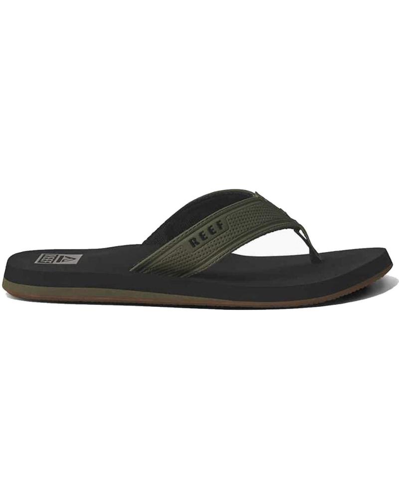 Chinelos de Homem REEF CHANCLAS THE LAYBACK BLACK OLIVE NEGRO V MULTICOLOR