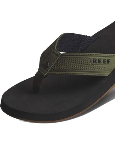Chinelos de Homem REEF CHANCLAS THE LAYBACK BLACK OLIVE NEGRO V MULTICOLOR