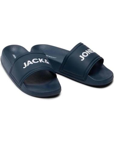 Chanclas de Niña y Niño JACK AND JONES CHANCLAS JACKJONES JFWLARRY JUNIOR 12184698 AZUL