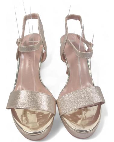 Sandalias de Mujer TIMBOS SANDALIA TACON FIESTA PLATAFORMA MUJER ORO 130144 AMARILLO